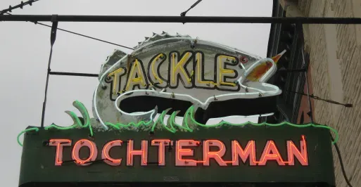 Sign for Tochterman’s Tackle