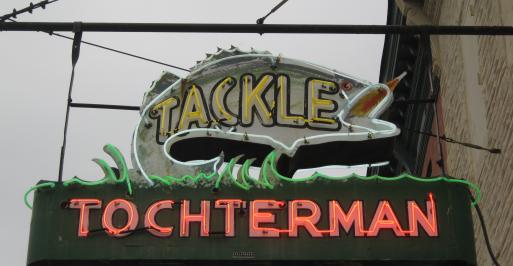 Sign for Tochterman’s Tackle