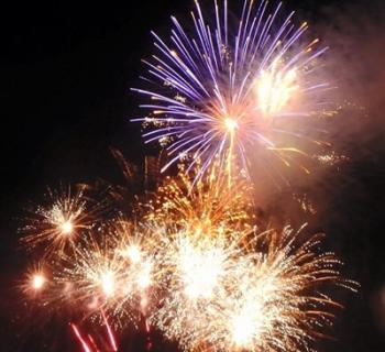 Berlin Fireworks Photo