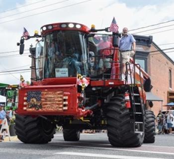 Blessing of the Combines Snow Hill Maryland Photo