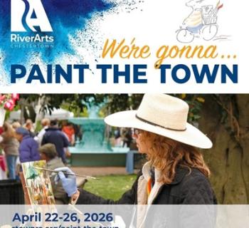 Each April, RiverArts brings dozens of painters to Chestertown for a four-day plein-air celebration. Photo