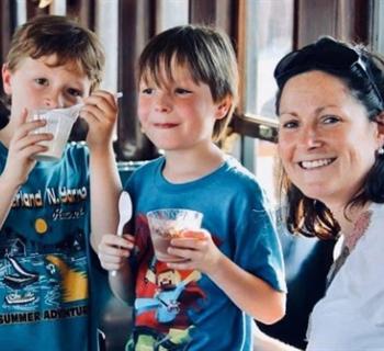 Ice Cream Train fun. Photo