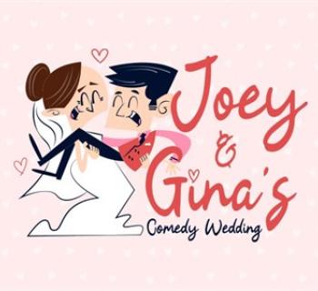 Joey & Gina's Comedy Wedding at Turf Valley Resort Photo