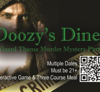 Wizard-Theme Murder Mystery Party Photo
