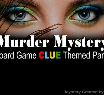 CLUE-theme Murder Mystery Party Photo