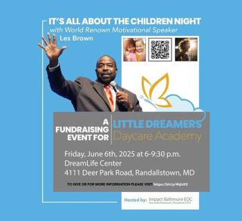 An unforgettable evening with Les Brown, inspiring hope, purpose, and the future of early childhood  Photo