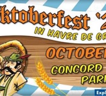 Join us in Havre de Grace from Noon until 7:00 PM on October 11, 2025 for our annual Oktoberfest! Photo
