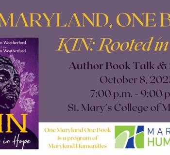 One Maryland, One Book Photo
