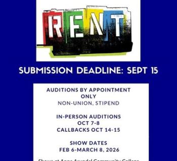 Musical auditions for Rent Photo
