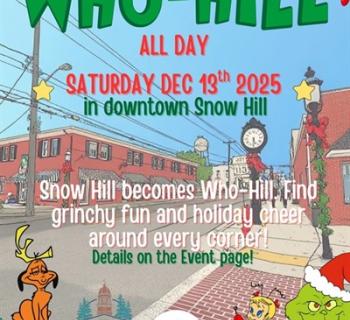 Snow Hill Turns Into Who-Hill - Fun with the Grinch Photo