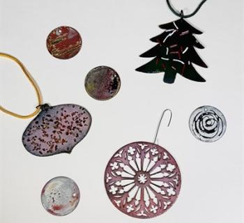 Torch fired enameling Photo