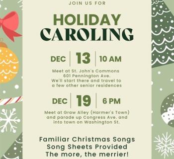 Holiday Caroling Photo