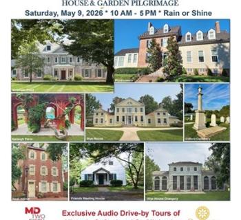 Talbot County Tour includes Historic Waterfront Homes, Private Gardens, Inspiring Decor & Florals Photo