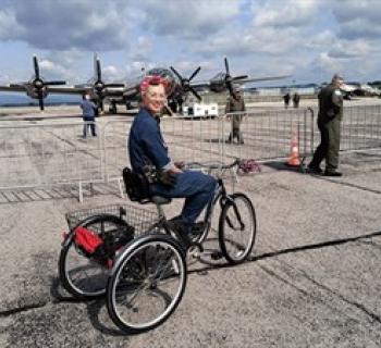 B29 Doc and Rosie Riveter at May 2025 Event Photo
