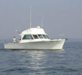 Enjoy fishing aboard Hooked Up II. Photo