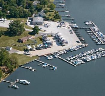 Rhode River Marina aerial view Photo