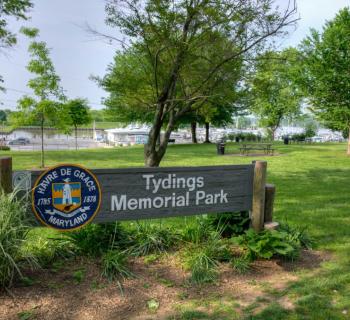 Millard Tydings Memorial Park signage Photo