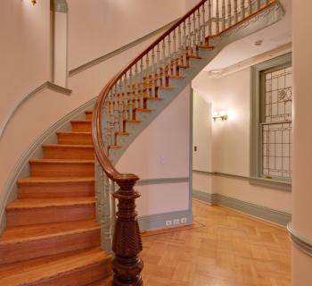 Interior view (spiral steps) of Lillie Carroll Jackson Civil Rights Musuem Photo