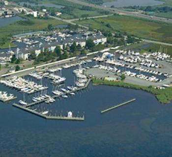 Aerial view of Lippincott Marine  Photo