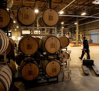 Whiskey Barrel Photo