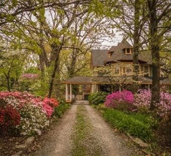 Etta Mae Inn B&B exterior drive-way view Photo