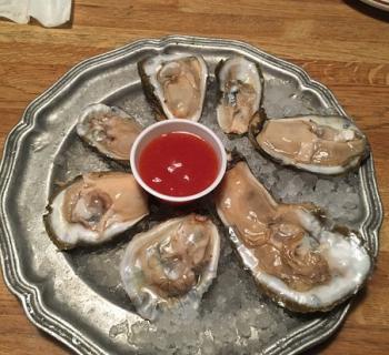 Oyster platter Photo