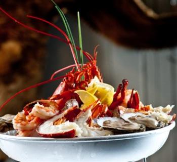 Seafood bowl platter Photo