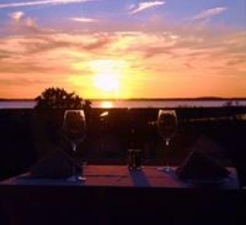 Sunset view from The Hobbit Restaurant Photo