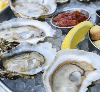 Oyster platter Photo