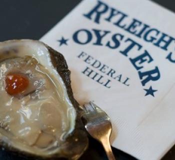 Oyster and Ryleigh's Oyster signage Photo