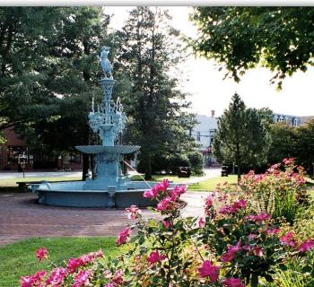 A fountain located in the town of Chestertown Photo