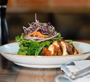 Salad with Chicken Breast Photo