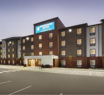 Woodspring Suites front view Photo