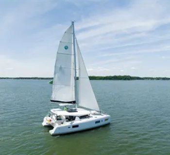 Catamaran Sailing in Annapolis Photo