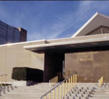 Exterior of National Library of Medicine Photo