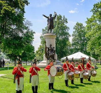 Mount Olivet Cemetery-Anthem and Author Reunited Photo