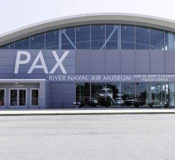 Exterior of the Patuxent River Naval Air Museum and Visitor Center Photo