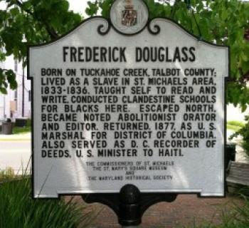 Frederick Douglass Marker Photo