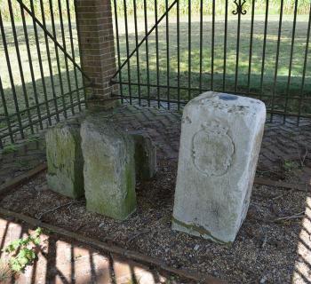 Mason-Dixon marker and other stones Photo