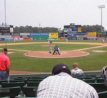 Interior of Arthur W. Perdue Stadium Photo