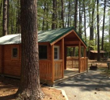 Cabin at Pocomoke River State Park Photo