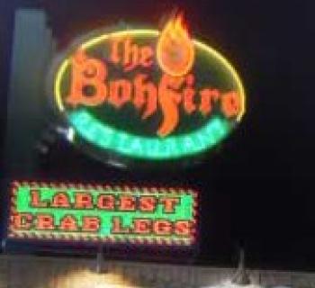Bonfire Restaurant signage Photo