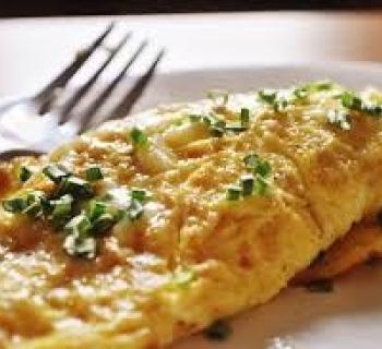 Scrambled egg omelot from the Fountainside Restaurant Photo