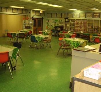 Schoolhouse Kitchen interior view Photo