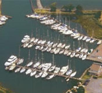Marina aerial view Photo