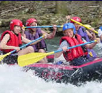 White water rafting Photo