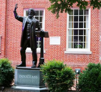 Frederick Douglass Statue outside the Talbot County Courthouse Photo