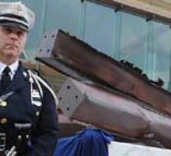 911 Memorial Unveiling Photo