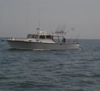 Picture of "First In" a 40-foot custom bay built boat Photo