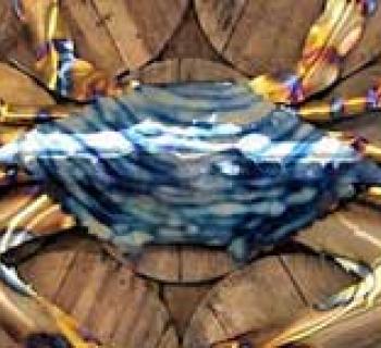 Blue Crab Sculpture Photo